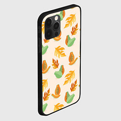 Чехол для iPhone 12 Pro Max Осенняя папайя, цвет: 3D-черный — фото 2