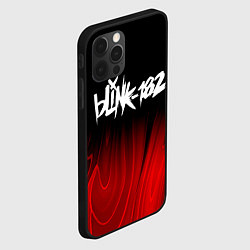 Чехол для iPhone 12 Pro Max Blink 182 red plasma, цвет: 3D-черный — фото 2