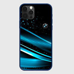 Чехол для iPhone 12 Pro Max BMW sign БМВ, цвет: 3D-тёмно-синий