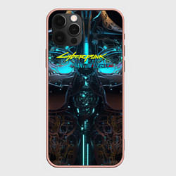 Чехол iPhone 12 Pro Max Cyberpunk 2077 phantom liberty cyborg