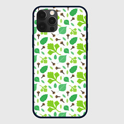 Чехол iPhone 12 Pro Max Green plants