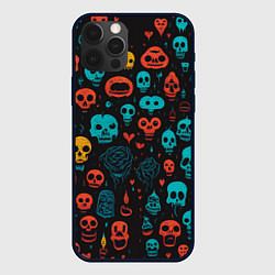 Чехол iPhone 12 Pro Max Skull party