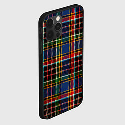 Чехол для iPhone 12 Pro Max Цветные квадраты Colored squares, цвет: 3D-черный — фото 2