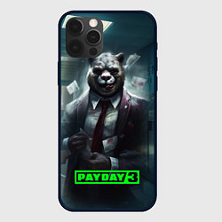 Чехол для iPhone 12 Pro Max Payday 3 crazy bear, цвет: 3D-черный