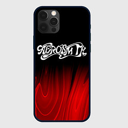 Чехол iPhone 12 Pro Max Aerosmith red plasma