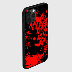 Чехол для iPhone 12 Pro Max Dead inside zxc SF, цвет: 3D-черный — фото 2