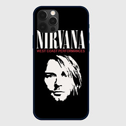 Чехол iPhone 12 Pro Max Nirvana - Kurt Cobain