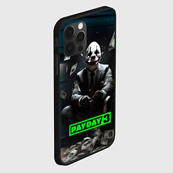 Чехол для iPhone 12 Pro Max Payday 3 game, цвет: 3D-черный — фото 2