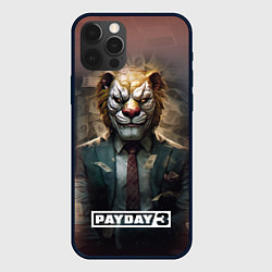 Чехол для iPhone 12 Pro Max Payday 3 lion, цвет: 3D-черный
