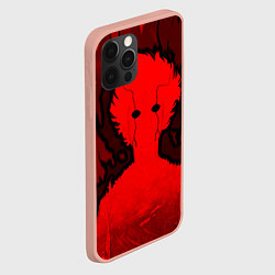 Чехол для iPhone 12 Pro Max Mob Psycho 100 Rage, цвет: 3D-светло-розовый — фото 2