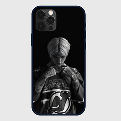 Чехол для iPhone 12 Pro Max Lil Peep in the dark, цвет: 3D-черный