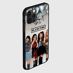 Чехол для iPhone 12 Pro Max Blackpink girls, цвет: 3D-черный — фото 2