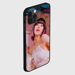 Чехол для iPhone 12 Pro Max Lisa Blackpink, цвет: 3D-черный — фото 2