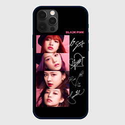 Чехол iPhone 12 Pro Max Blackpink Autographs