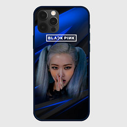 Чехол для iPhone 12 Pro Max Rose Blackpink kpop, цвет: 3D-черный