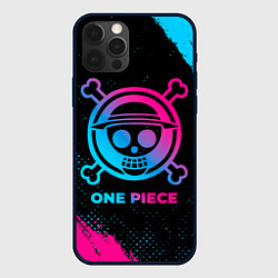 Чехол iPhone 12 Pro Max One Piece - neon gradient