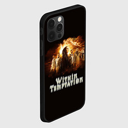 Чехол для iPhone 12 Pro Max Within Temptation space, цвет: 3D-черный — фото 2