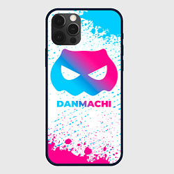 Чехол iPhone 12 Pro Max DanMachi neon gradient style