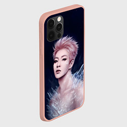 Чехол для iPhone 12 Pro Max Кай во льду, цвет: 3D-светло-розовый — фото 2