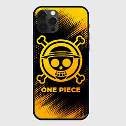 Чехол iPhone 12 Pro Max One Piece - gold gradient