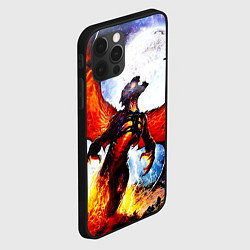 Чехол для iPhone 12 Pro Max Ария Феникс, цвет: 3D-черный — фото 2