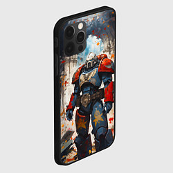 Чехол для iPhone 12 Pro Max Космодесант - Warhammer 40k, цвет: 3D-черный — фото 2