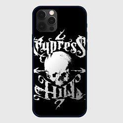 Чехол для iPhone 12 Pro Max Cypress hill - skull arrows, цвет: 3D-черный