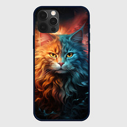 Чехол iPhone 12 Pro Max Сердитый котик