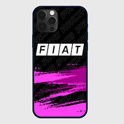 Чехол iPhone 12 Pro Max Fiat pro racing: символ сверху