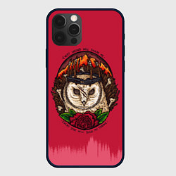 Чехол для iPhone 12 Pro Max Bring Me The Horizon Owl, цвет: 3D-черный