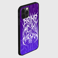 Чехол для iPhone 12 Pro Max Bring Me The Horizon Lettering, цвет: 3D-черный — фото 2