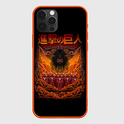 Чехол для iPhone 12 Pro Max Eren Titan, цвет: 3D-красный