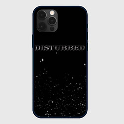 Чехол для iPhone 12 Pro Max Disturbed stars, цвет: 3D-черный