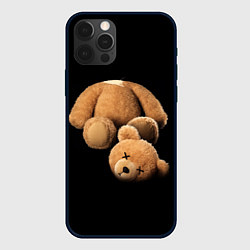 Чехол для iPhone 12 Pro Max Плюшевый медведь с оторванной головой, цвет: 3D-черный