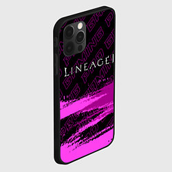 Чехол для iPhone 12 Pro Max Lineage 2 pro gaming: символ сверху, цвет: 3D-черный — фото 2