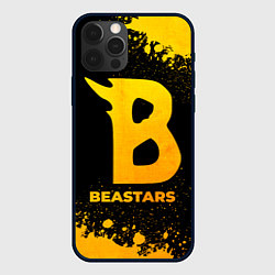 Чехол iPhone 12 Pro Max Beastars - gold gradient