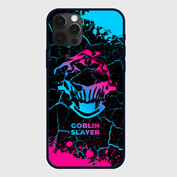 Чехол для iPhone 12 Pro Max Goblin Slayer - neon gradient, цвет: 3D-черный