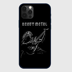 Чехол iPhone 12 Pro Max Heavy metal metalhead