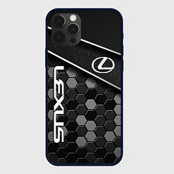 Чехол iPhone 12 Pro Max Lexus - Строгий технологичный