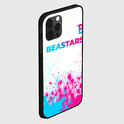 Чехол для iPhone 12 Pro Max Beastars neon gradient style: символ сверху, цвет: 3D-черный — фото 2