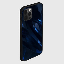 Чехол для iPhone 12 Pro Max Синяя безгранность, цвет: 3D-черный — фото 2
