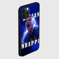 Чехол для iPhone 12 Pro Max Килиан Мбаппе сборная Франции, цвет: 3D-черный — фото 2
