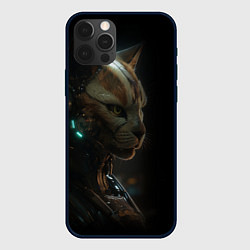 Чехол iPhone 12 Pro Max Cyber cat