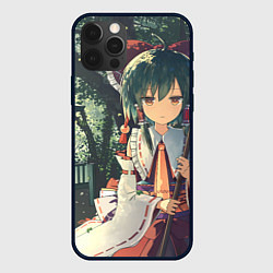 Чехол для iPhone 12 Pro Max Touhou Project Reimu Hakurei, цвет: 3D-черный