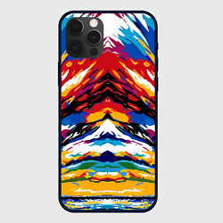 Чехол для iPhone 12 Pro Max Vanguard abstraction - vogue - art, цвет: 3D-черный