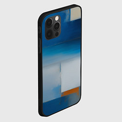 Чехол для iPhone 12 Pro Max Синяя палитра, цвет: 3D-черный — фото 2