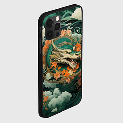 Чехол для iPhone 12 Pro Max Облачный дракон Irezumi, цвет: 3D-черный — фото 2