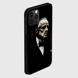 Чехол для iPhone 12 Pro Max Крестный отец, цвет: 3D-черный — фото 2