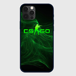 Чехол iPhone 12 Pro Max CSGO green lines