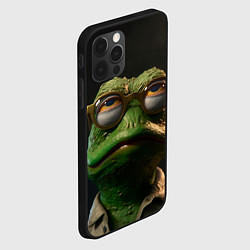 Чехол для iPhone 12 Pro Max Зудамчевый Пепе, цвет: 3D-черный — фото 2